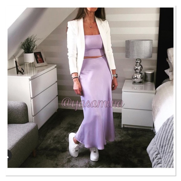 Zara set of top + skirt bloggers favorite - Picture 4 of 16